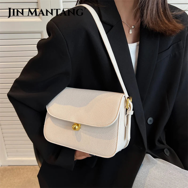 Summer PU Leather Crossbody Bag Handbag Purse