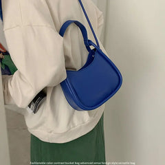 Green Top Handle Bags Women's Leather Shoulder Bags