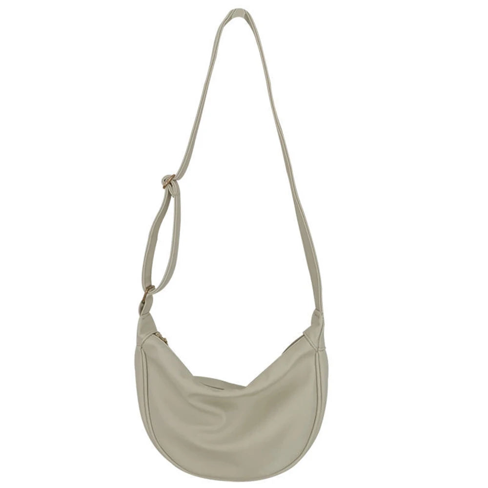 Women's Large Capacity Shoulder Bag PU Leather Crossbody Bag