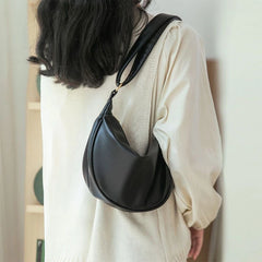 Women's Large Capacity Shoulder Bag PU Leather Crossbody Bag