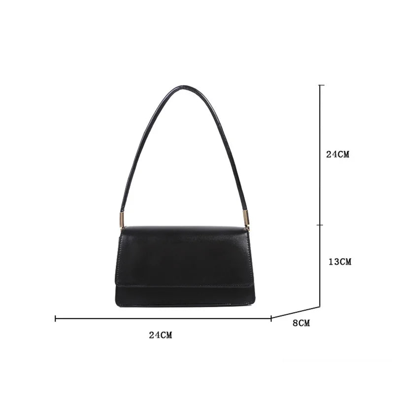 Small Square Crossbody Bag Women PU Leather Flap Shoulder Handbag Purse