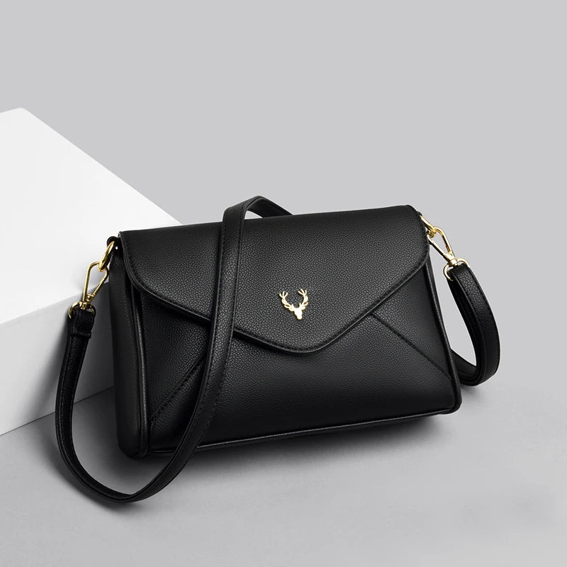 Small Flap Shoulder Bag Lady Messenger Crossbody Bag