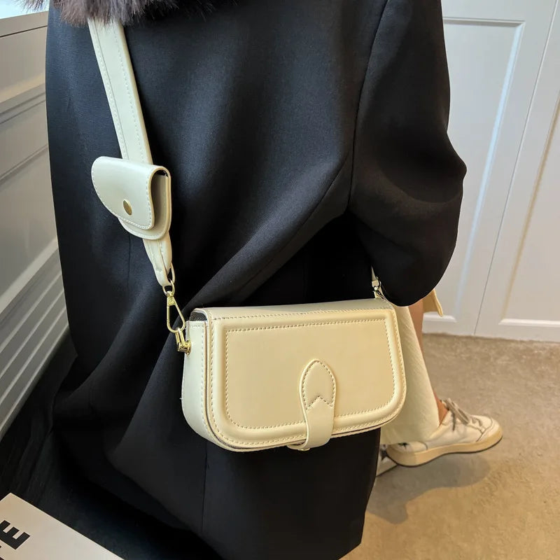 Small Flap Shoulder Bags for Women Woven Crossbody Female Handbags