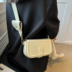 Small Flap Shoulder Bags for Women Woven Crossbody Female Handbags