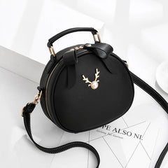 Small Round Bag Women Autumn Ins Net Red Messenger Small Fresh Shou