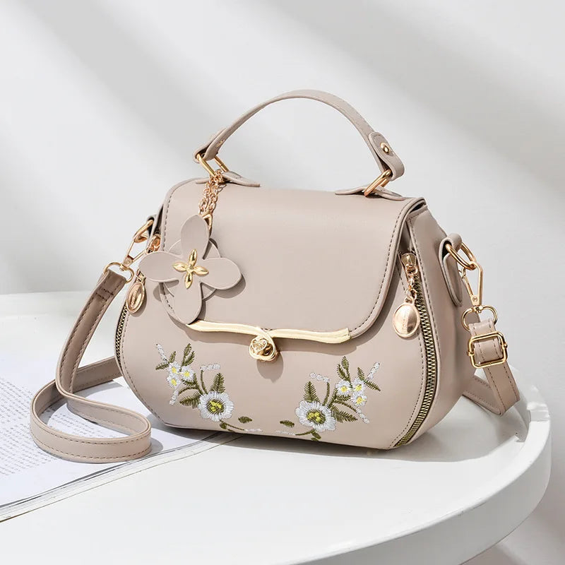 Fashionable Girl Shoulder Bag Autumn All-match Messenger Bag Handbag