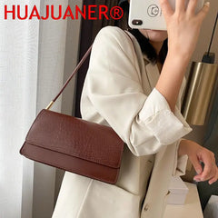 Soft PU Leather Ladies Shoulder Bag Vintage Handbag Purse Bolso