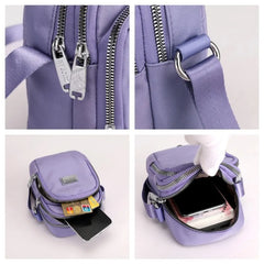 Small Nylon Shoulder Bag Crossbody Long Strap Female Clutch