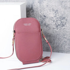 Women's Leather Touch Screen Shoulder Bag