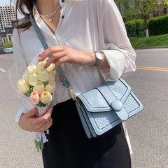 Leather Crossbody Bag for Women Summer Travel Flap Shoulder Sling Handbags