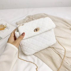 Women's Small Crossbody Messenger Bag with Adjustable Strap