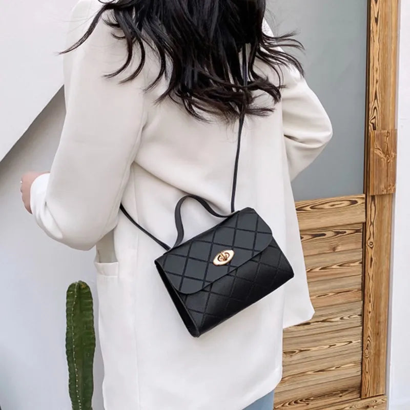 Small Women's PU Shoulder Bag Ladies Handbags
