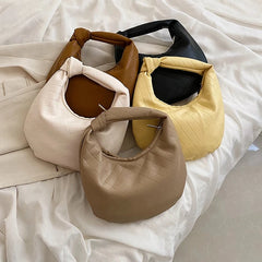 Summer Women's Weave Clutch Small PU Leather Handbag Tote