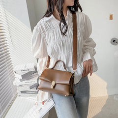 Women's PU Leather Shoulder Crossbody Bags Summer Handbags Female Travel Totes