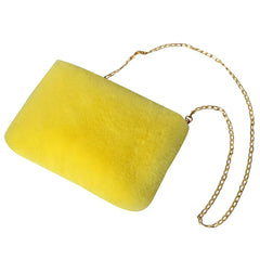 Plush Crossbody Shoulder Bag for Women