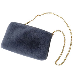 Plush Crossbody Shoulder Bag for Women