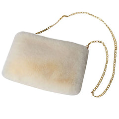 Plush Crossbody Shoulder Bag for Women