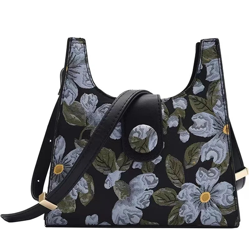 Small Pu Leather Shoulder Bag For Women Underarm Crossbody Bags For Women