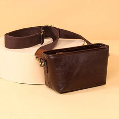 Women's Leather Messenger Bag Tote Handbag