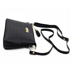 Small Shoulder Bag Tassel Crossbody Flap Bag Solid Messenger Bag