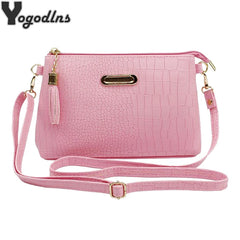 Small Shoulder Bag Tassel Crossbody Flap Bag Solid Messenger Bag