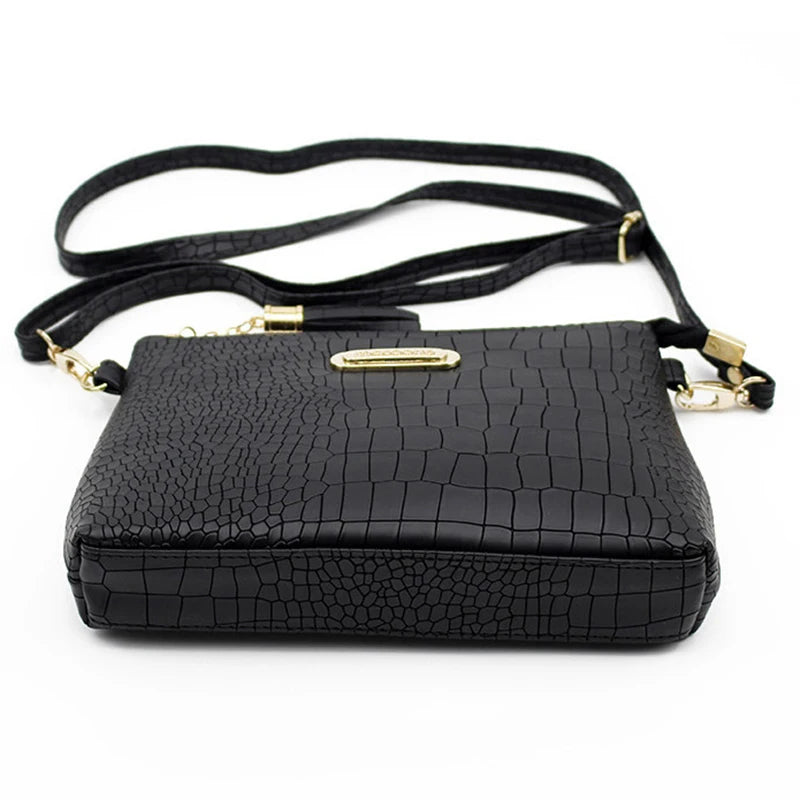 Sweet Tassel Crossbody Bag Solid Flap Bags