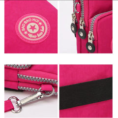 Small Shoulder Bags Nylon Women Mobile Phone Bags Mini Female
