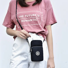Small Shoulder Bags Nylon Women Mobile Phone Bags Mini Female