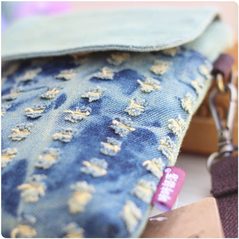 Nylon Shoulder Bag Mini Messenger Purse Lady Wallet Crossbody Mobile Bag