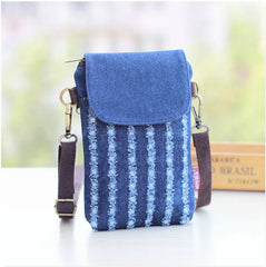 Nylon Shoulder Bag Mini Messenger Purse Lady Wallet Crossbody Mobile Bag