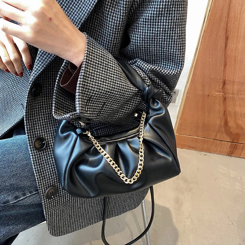 Small PU Leather Crossbody Bag for Summer