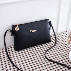 Small Square Shoulder Bag Classic Leather Messenger Envelope Bag