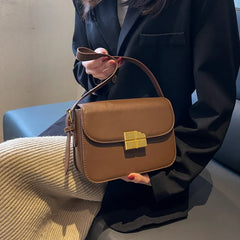 Small Square Bag Retro Armpit Handbag Crossbody Totes