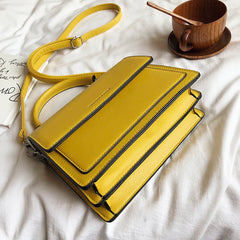Small Square Satchels Women Bags High Chain Shoulder Bags Top-Handle Purses