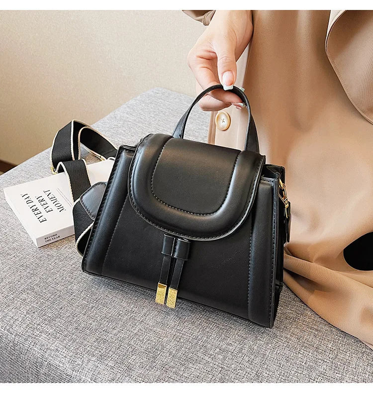 Tropezoid Classic Purses Handbags Women Crossbody Bag