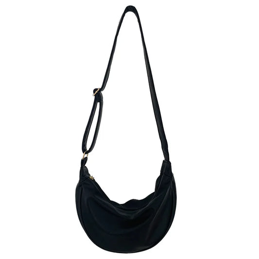 Women's Small Underarm Hobo Bag Pu Leather Crossbody Handbag