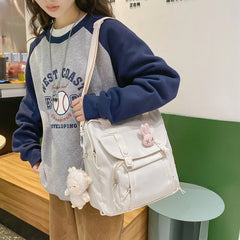 Small Woman Backpack Pretty Style Rucksack Women's Knapsack Travel Bagpacks