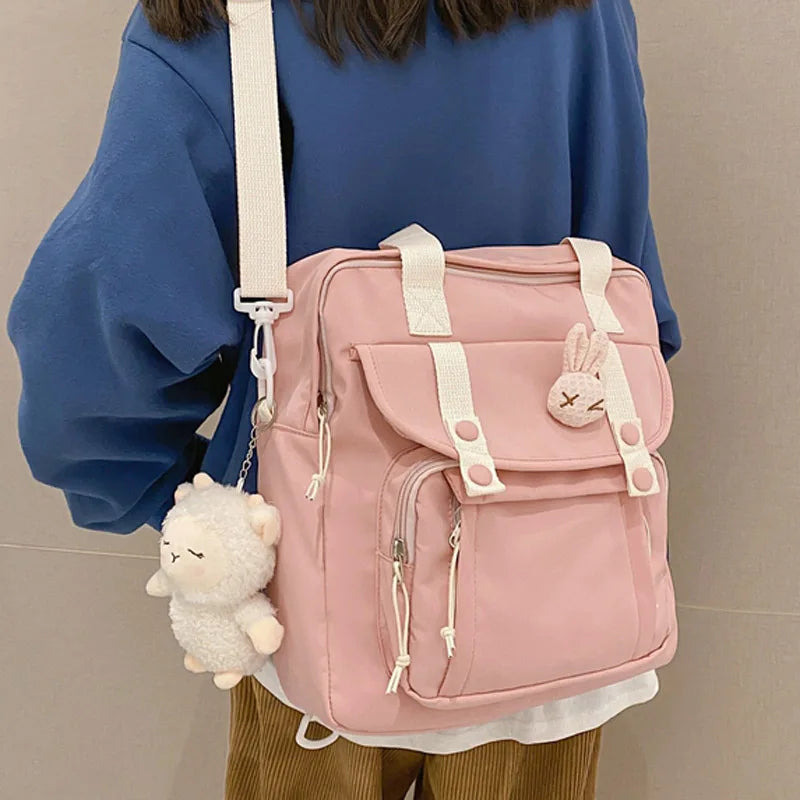 Small Woman Backpack Pretty Style Rucksack Women's Knapsack Travel Bagpacks