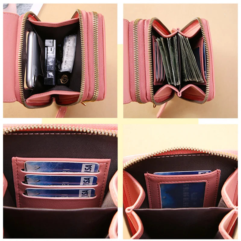 Small Touch Screen Cell Phone Purse Women Shoulder Bag