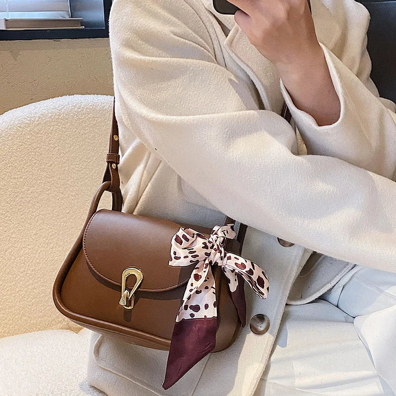 Small Women Flap Bags Pu Leather Shoulder Bags Female Solid Messenger Handbag