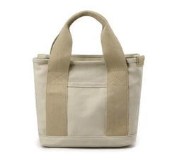 Small Canvas Tote Bag Zipper Shoulder Handbag