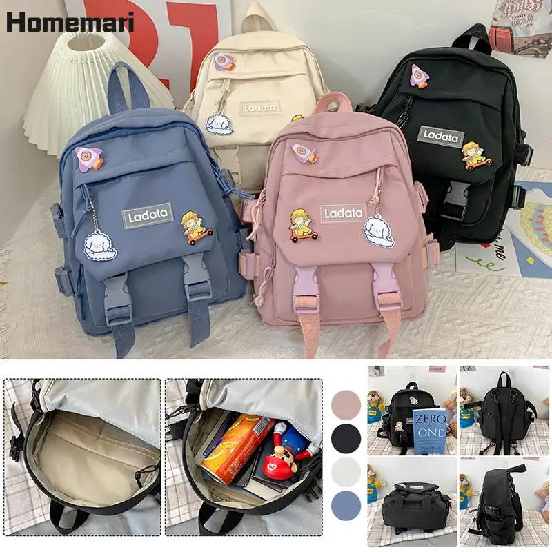 Mini Women's Backpack Waterproof Japanese Style Casual Bag