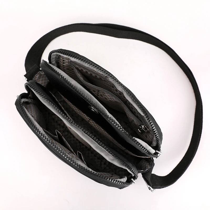 Small Women's Crossbody Bag Nylon Messenger Travel Purse Handbag