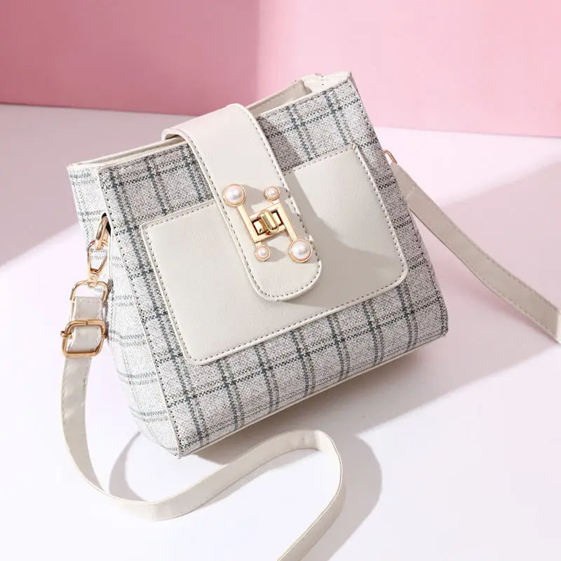 Small Shoulder Bag Women's Bucket Bag