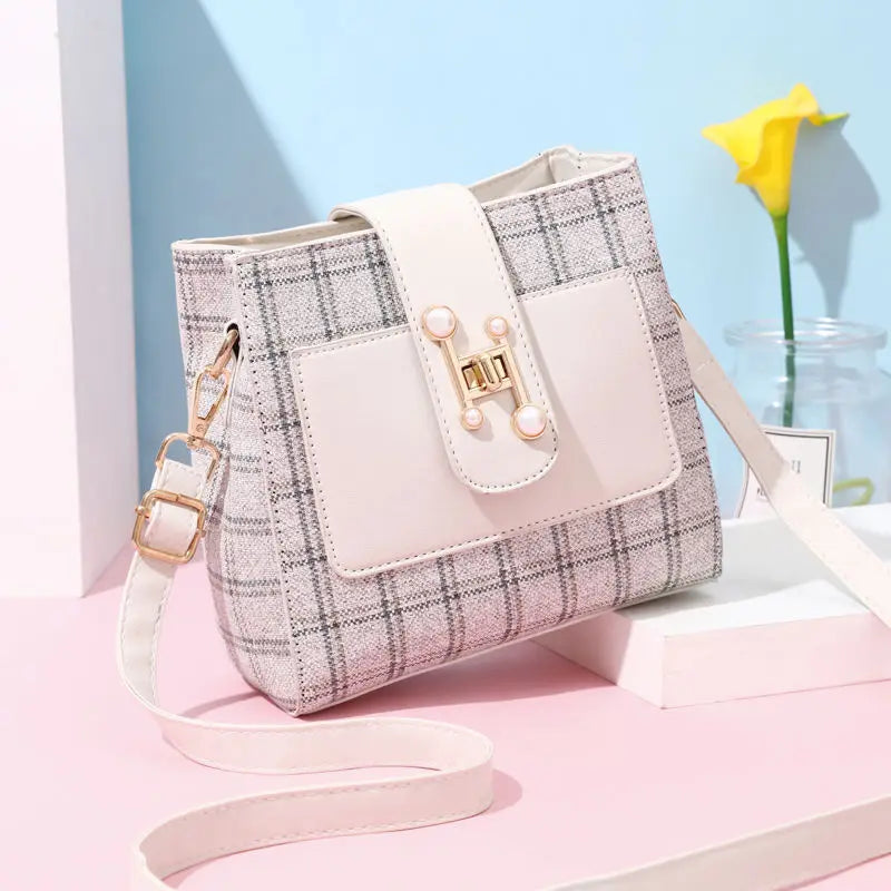 Small Shoulder Bag Women's Bucket Bag