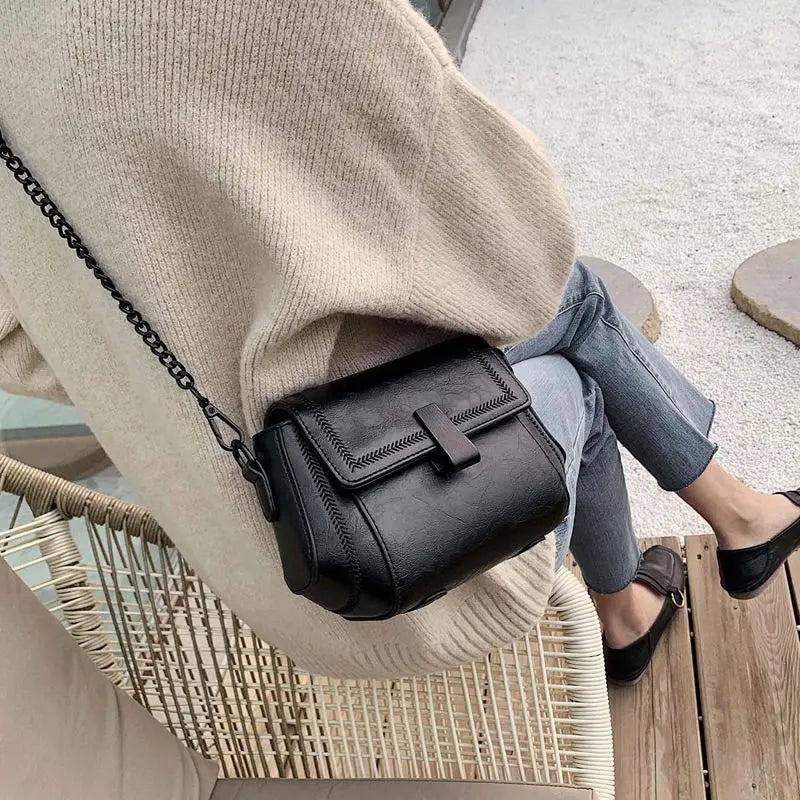 Small Square Bag Casual Shoulder Messenger Bag