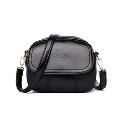 Versatile Women's Shoulder Bag Soft Leather Cross-Body Purse