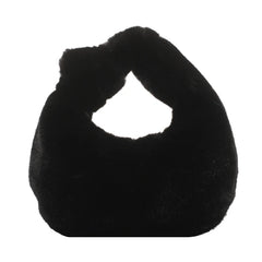 Fluffy Women's Handbag Tote Bag for Ladies