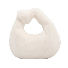 Fluffy Women's Handbag Tote Bag for Ladies