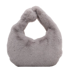 Fluffy Women's Handbag Tote Bag for Ladies